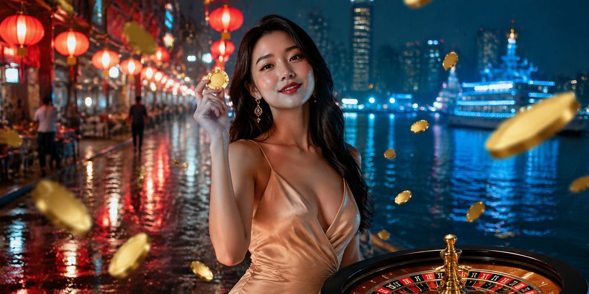 Bàn roulette VIP tại sự kiện casino ban đêm ở Hồ Chí Minh